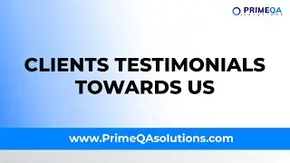 PrimeQA Testimonials video | Customer Testimonial Video | Customer Feedback