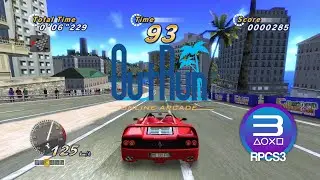 RPCS3 0.0.18-12867 | OutRun Online Arcade 4K 60FPS UHD | PS3 Emulator PC Gameplay