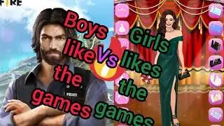 Boys likes the games vs girls like the game Techno gamers
