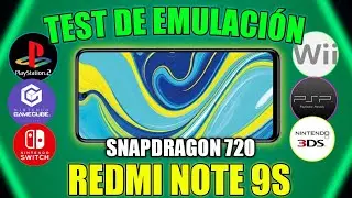 ESTO pasa cuando tratas de EMULAR CONSOLAS en un GAMA MEDIA ANDROID (Test redmi note 9S)