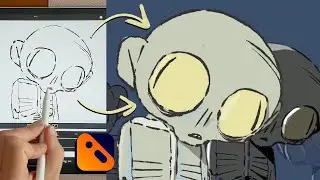 Animate a zombie using Callipeg | Learn 2D animation