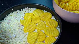 КАРТОШКА С МЯСОМ! Мало продуктов, но зато как вкусно!