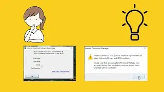 FIXED Popup issue Internet Download Manager has not been registered for 30 days.