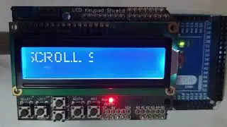 LCD SmoothText-Scrolling (Arduino Mega 2560)