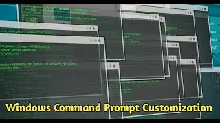 How to customize windows command prompt I Easy to set up