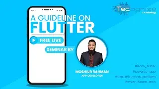 a guideline on flutter | flutter | cross platform | tecognize training