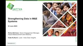 Strengthening Data in M&E Systems