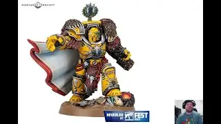 Horus Heresy 2.0 REVEALS Warhammer Fest 2023 Imperial Fists Sons of Horus Knight Lancer