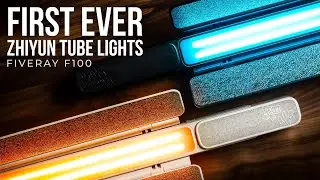 These New Zhiyun Lights are AWESOME! (FiveRay F100 & M40 Review)