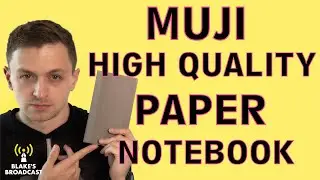 Muji High Quality Paper Bind Notebook Review 4K