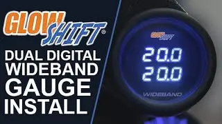 Installation | GlowShift Dual Wideband Air Fuel Gauge for Cars and Trucks