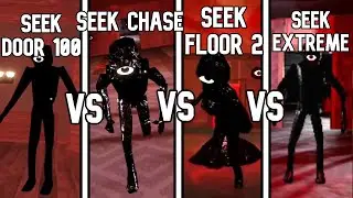 DOORS SEEK CHASE VS 6 DIFFERENT SEEK CHASES (DOORS Comparison)
