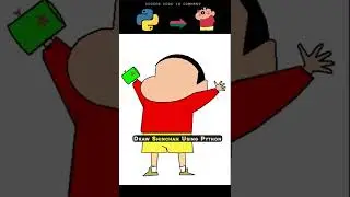 Shinchan Using Python || Python turtle 