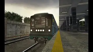 Парад поездов в Metrostroi Garry's Mod