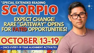 Scorpio - YOU HAVE THE LONGEST READING BECAUSE 😳 Oct 13-19 Tarot Horoscope