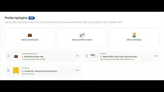 Upwork Profile Highlights: A Step-by-Step Guide to Using This New Feature
