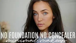 NO FOUNDATION, NO CONCEALER makeup routine | Stephanie Ledda