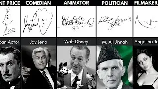 Coolest Signatures of Famous Personalities