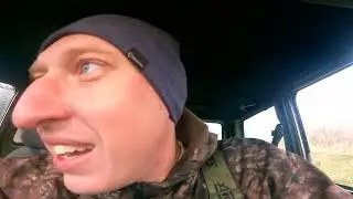 Устье реки Самбек во время сильного отлива в Таганрогском заливе 19.11.2023
