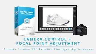 Shutter Stream 360 Product Photography Software: Camera Control Feature
