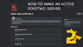 How to make a poketwo server