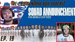 WORLD CUP 2022 SQUAD ANNOUNCEMENT - England