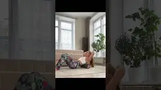 Отличные упражнения для спины с массажным роллом. Ускорено. #упражнениядляспины #мфр #осанка