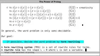 Term Rewriting with Prolog