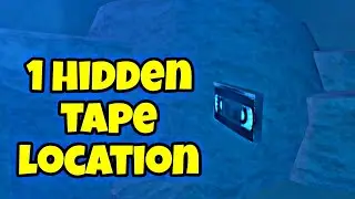 How to Find 1 Hidden Tape location in Clucky's Roblox | tape