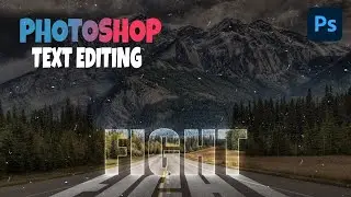 Photoshop Text Editing Tutorial |Photoshop Tutorials|Sk Graphics #photoshop
