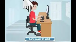 Correct Sitting Position at a Desktop Computer