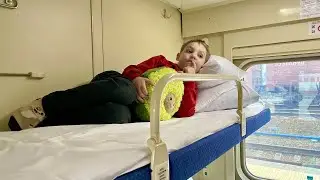 Russian travel on Double-Decker train