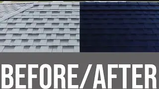What Product Makes Shingle Roofs Last Longer #roofrestoration #roofcoating #roofpainting #shingle
