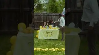 Great season for a lemonade stand. 🥵 🍹 I had a blast filming with these future superstars!