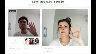 Real-Time AI Face Swap in Action: Before vs After