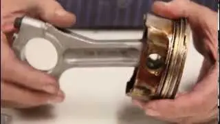 V Twin Connecting Rods Installation in a Stock Piston