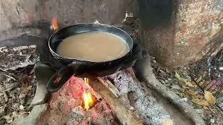Ganito Ang Pagluto ng Pritong Manok at Gravy Sa Probinsya