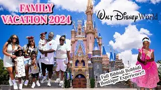 THE KING'S 2024 ANNUAL FAMILY VACATION | Full Bibbidi Bobbidi Boutique Experience 2024