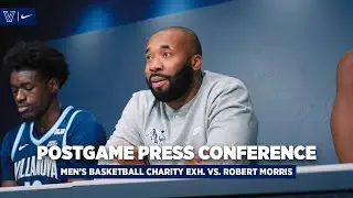Men's Basketball - Postgame Press Conference vs. Robert Morris University (Charity Exhibition)