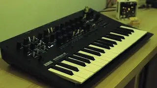 Sheltering from the wind | Korg Minilogue xd, Norns shield / Fall