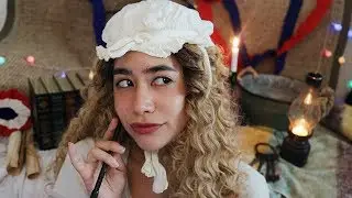 [ASMR🇫🇷] Charlotte Draws You (You will be guillotined) - subbed