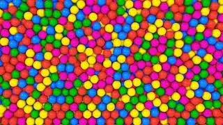 Falling Ball Green Screen Effect | Colorful Ball Chroma Key in 4K