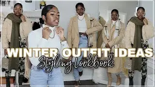 WINTER OUTFIT IDEAS PT. 1 | QUICK STYLING LOOKBOOK 2021 | iDESIGN8