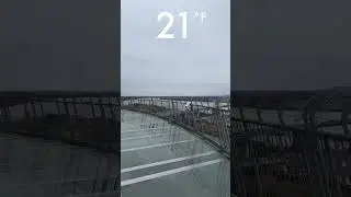 Bass Pro Pyramid view in January #winter #memphis #basspro