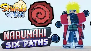 Шиндо Лайф Нарумаки 6 путей Обзор 😱 Shindo Life Narumaki Six Paths