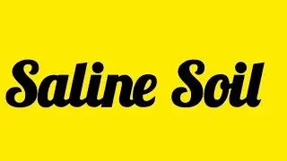 Saline soil by Sudhir Sir 🔥 | ICAR JRF | SRF | ASRB NET