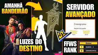BUGOU O EVENTO? FFWS TOP 2, LUZES DO DESTINO, SKINS TRAP, SERVIDOR AVANÇADO E+ NOVIDADES FREE FIRE
