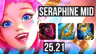 SERAPHINE vs VLADIMIR (MID) | EUW Master | 25.21