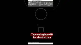 Shortcut keyboard autocad for pan 