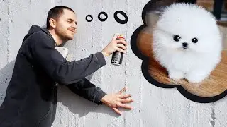 I try painting Realistic FUR (this is FLUFFY!)